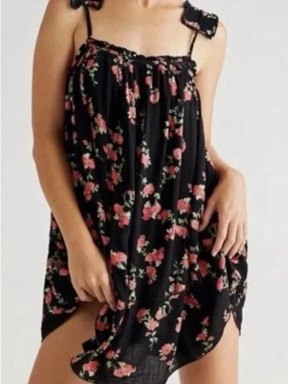 Free People Micro Tunic Mini Dress